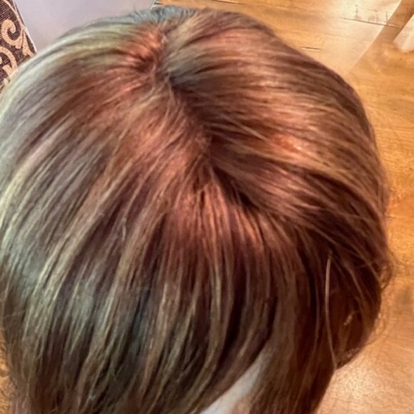 Uniwigs Top Secret | Silk Top Human Hair Topper | With Layers - Color : 223R - Picture 6 of 8